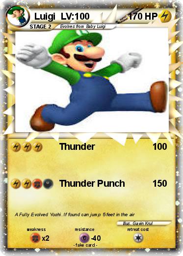 Pokemon Luigi  LV:100