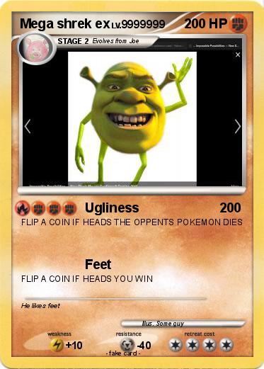 Pokemon Mega shrek ex