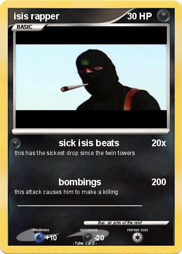 Pokemon isis rapper