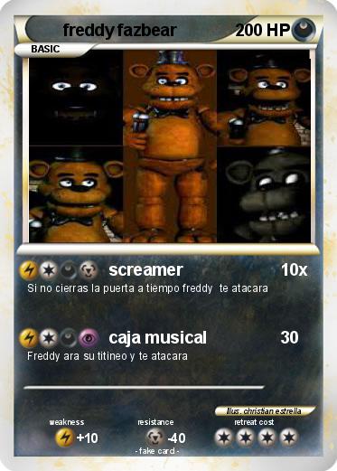 Pokemon freddy fazbear
