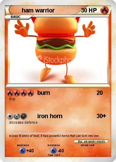 Pokemon ham warrior