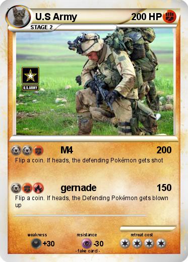 Pokemon U.S Army