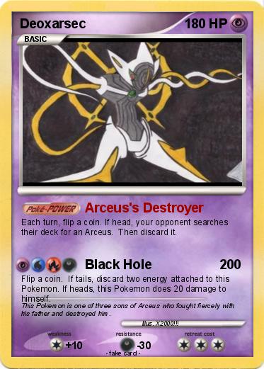 Pokemon Deoxarsec