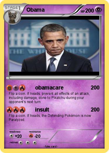 Pokemon Obama