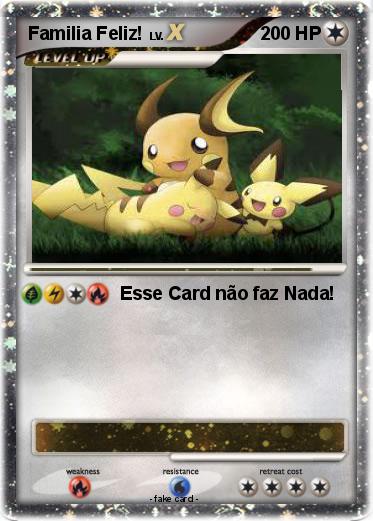 Pokemon Familia Feliz!