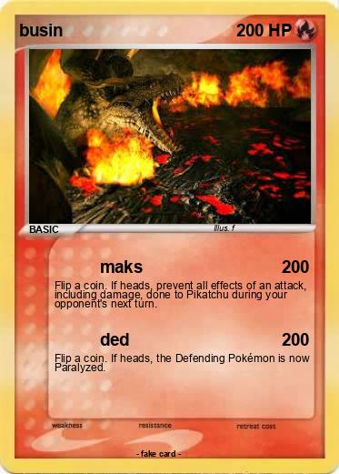Pokemon busin
