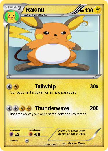 Pokemon Raichu