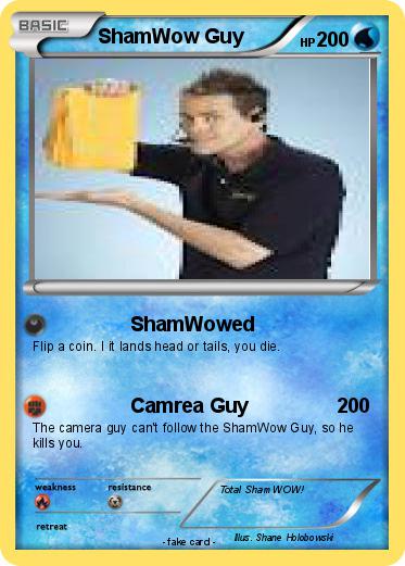 Pokemon ShamWow Guy