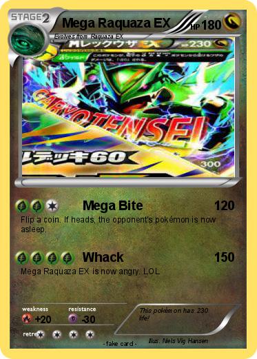 Pokemon Mega Raquaza EX