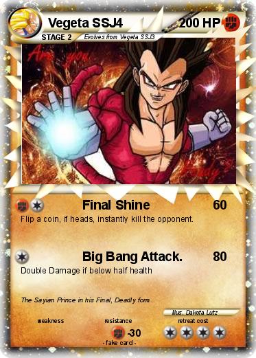 Pokemon Vegeta SSJ4