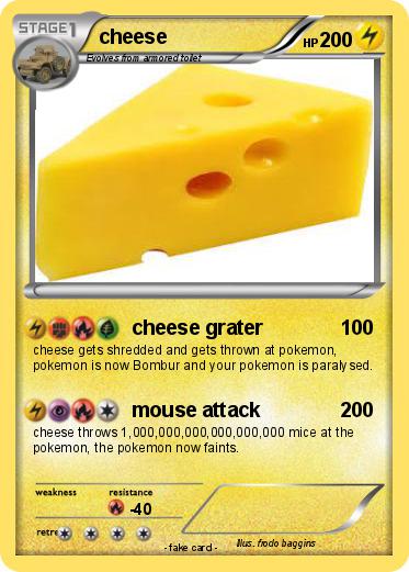 Pokemon cheese