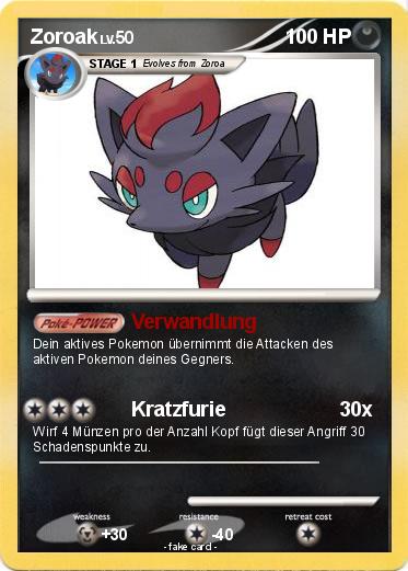 Pokemon Zoroak