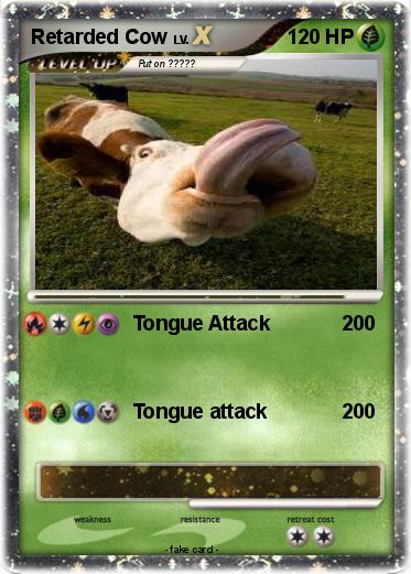 Pokemon Retarded Cow