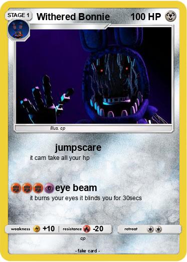 Pokemon Withered Bonnie
