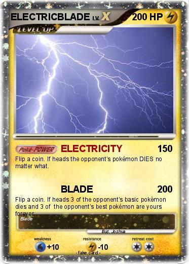 Pokemon ELECTRICBLADE