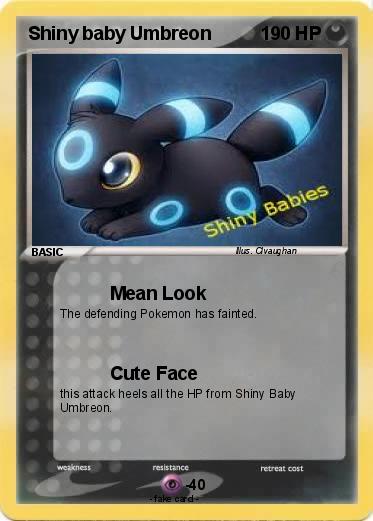 Pokemon Shiny baby Umbreon