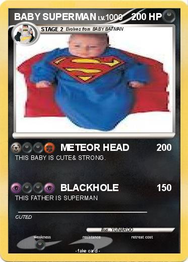 Pokemon BABY SUPERMAN