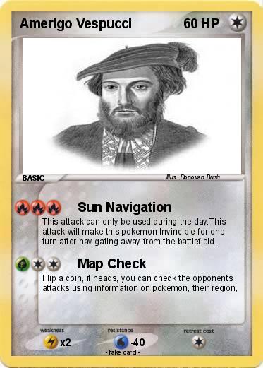 Pokemon Amerigo Vespucci