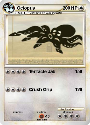 Pokemon Octopus