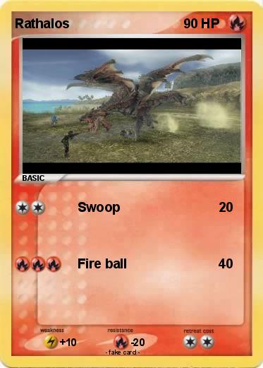 Pokemon Rathalos