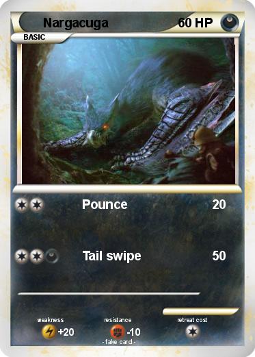 Pokemon Nargacuga