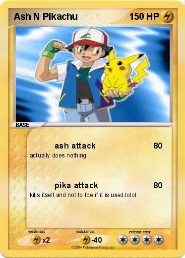 Pokemon Ash N Pikachu