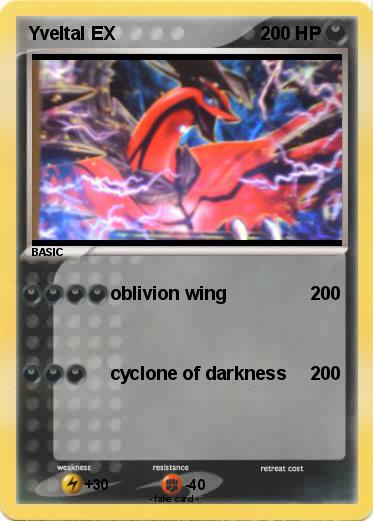 Pokemon Yveltal EX