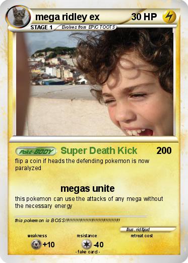 Pokemon mega ridley ex