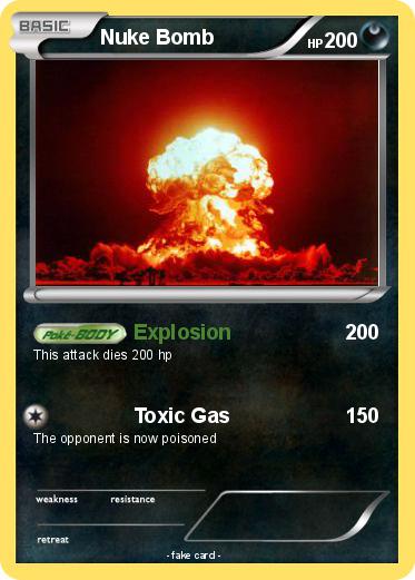 Pokemon Nuke Bomb