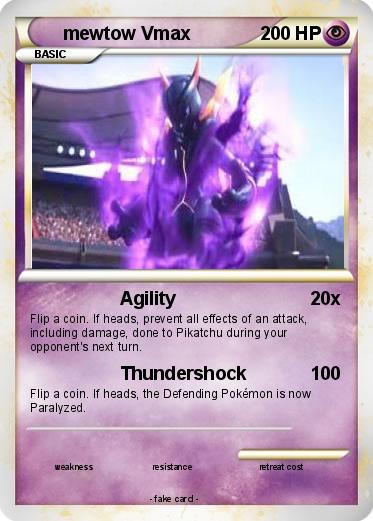 Pokemon mewtow Vmax
