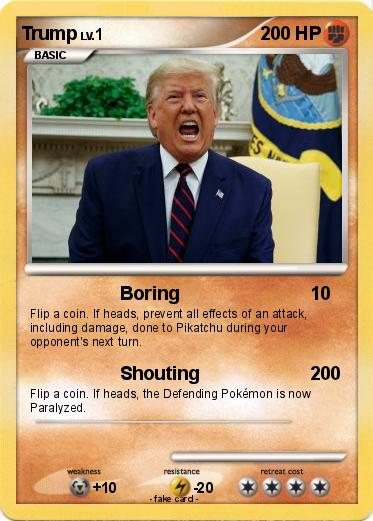 Pokemon Trump