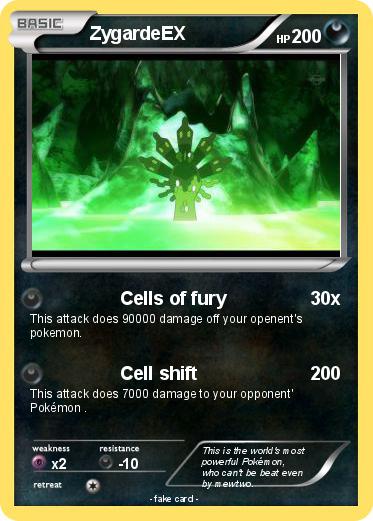 Pokemon ZygardeEX
