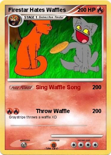 Pokemon Firestar Hates Waffles