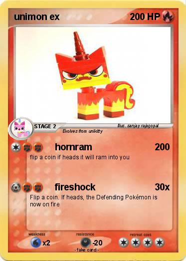 Pokemon unimon ex
