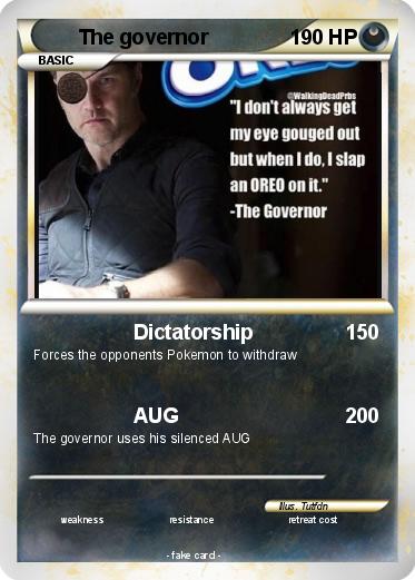 Pokemon The governor