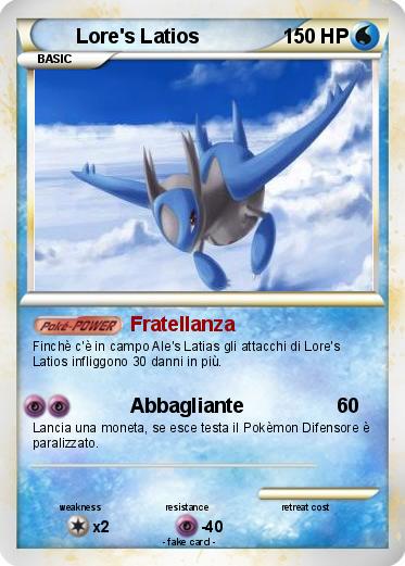Pokemon Lore's Latios