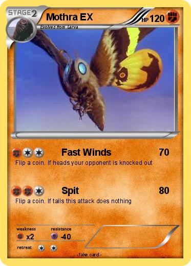 Pokemon Mothra EX