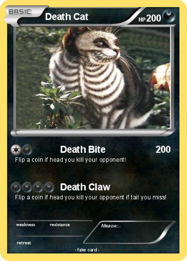 Pokemon Death Cat