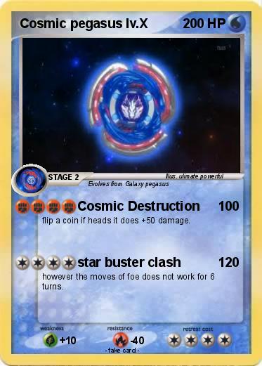 Pokemon Cosmic pegasus lv.X
