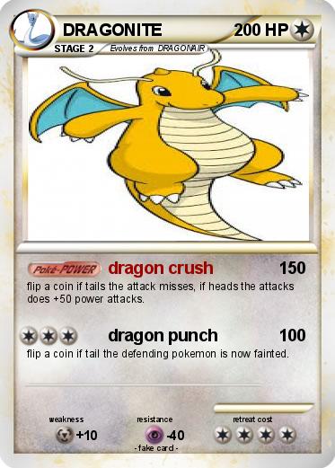 Pokemon DRAGONITE