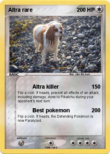 Pokemon Altra rare