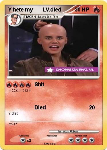 Pokemon Y hete my       LV.died