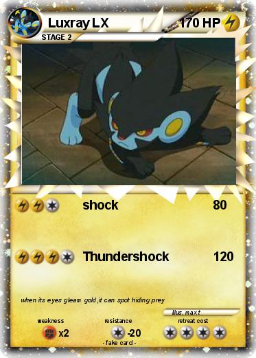 Pokemon Luxray LX