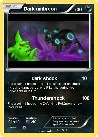 Pokemon Dark umbreon
