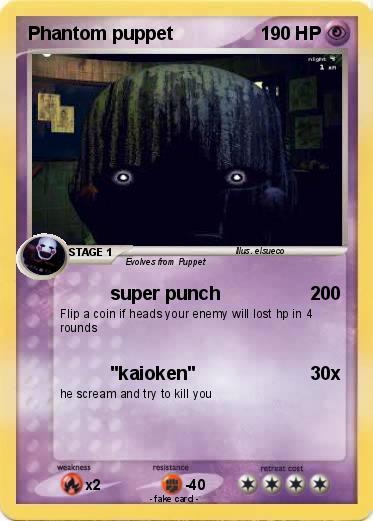 Pokemon Phantom puppet