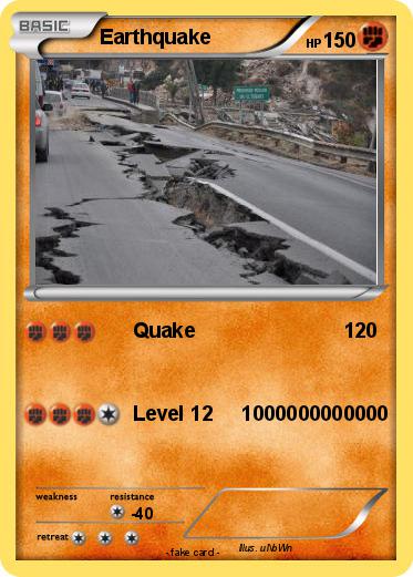 Pokemon Earthquake