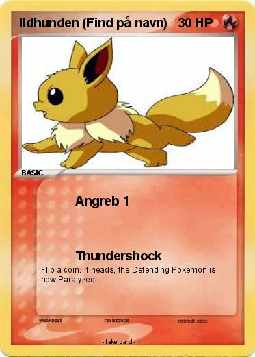 Pokemon Ildhunden (Find på navn)