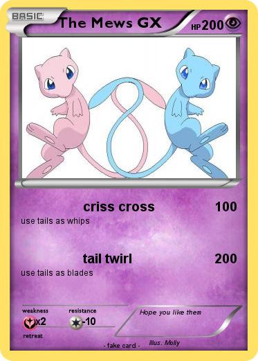 Pokemon The Mews GX