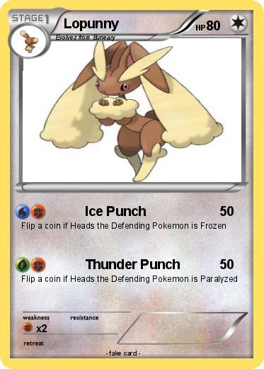 Pokemon Lopunny