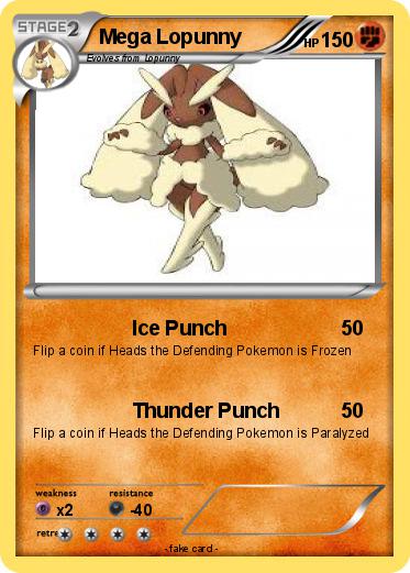 Pokemon Mega Lopunny
